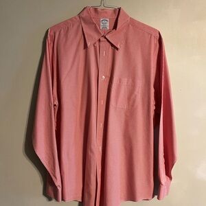 Brooks Brothers Red Gingham Button Down Shirt